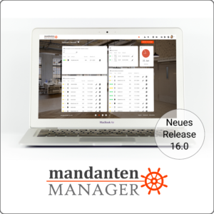 Ankündigung neues Release 16.00.00 des Mandanten MANAGER